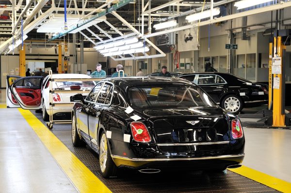 Production of the Bentley Mulsanne